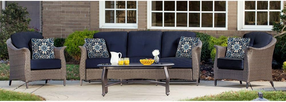 Best Four Chair Patio Wicker Set
