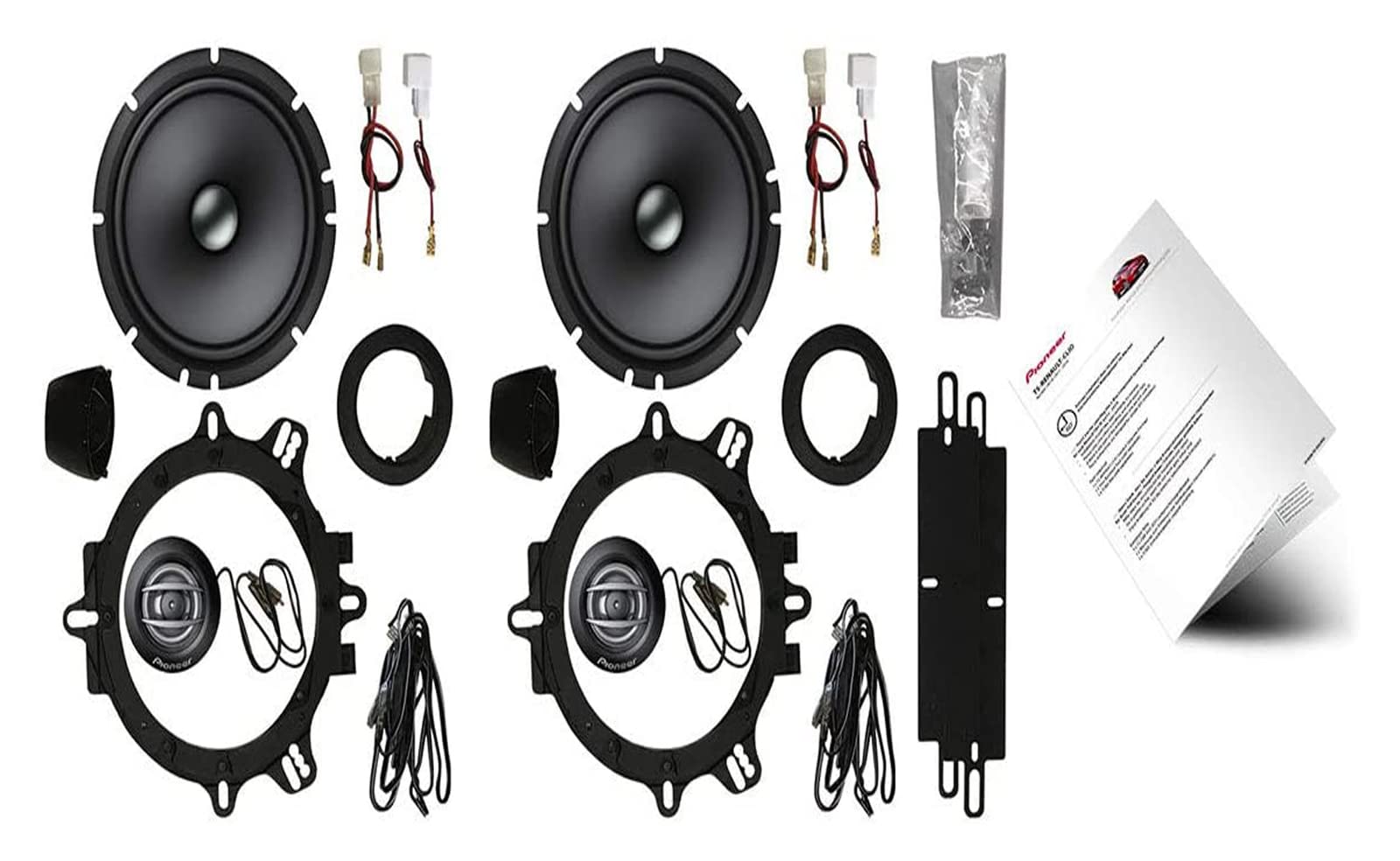 Pioneer TS-Renault-Clio Speaker Plug and Play Set for Renault Clio Year 2013 to 2019