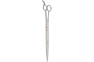 TAMSCO Barber Scissor/Groomer with Rest 12-Inch Stainless Steel Ice Tempered Beveled Edge Straight