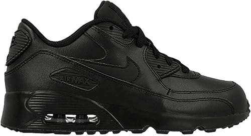 Amazon ナイキ キッズ ジュニア エアマックス９０ Air Max 90 Leather Ps スニーカー Black 並行輸入品 スポーツ