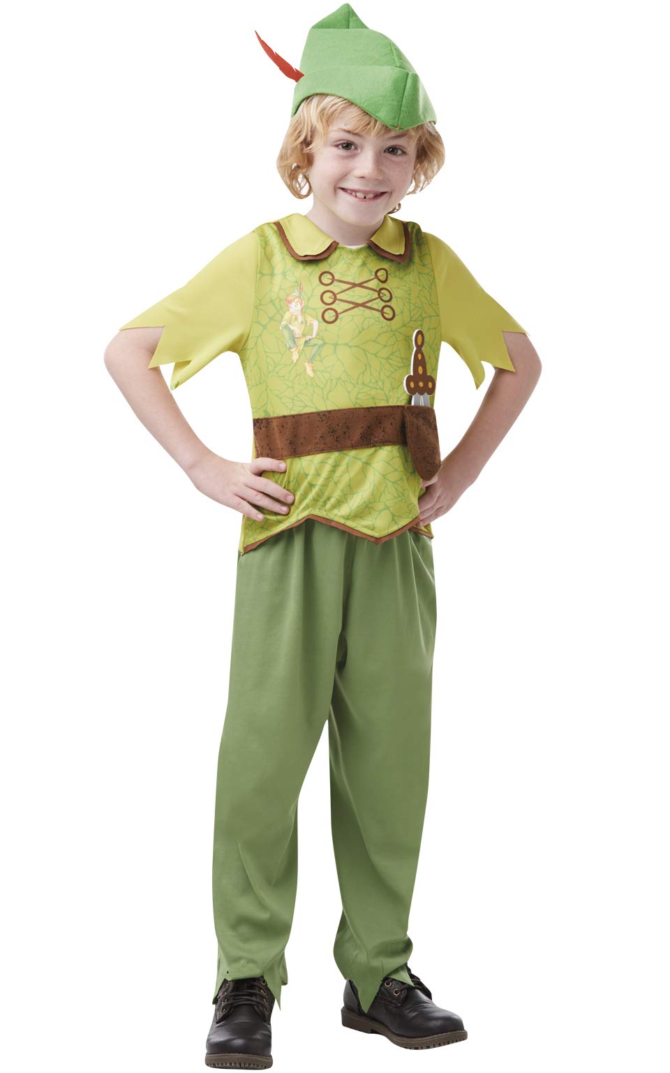 Rubies Official Disney, Peter Pan Child Costume - Small Age 3-4, Height 104 cm