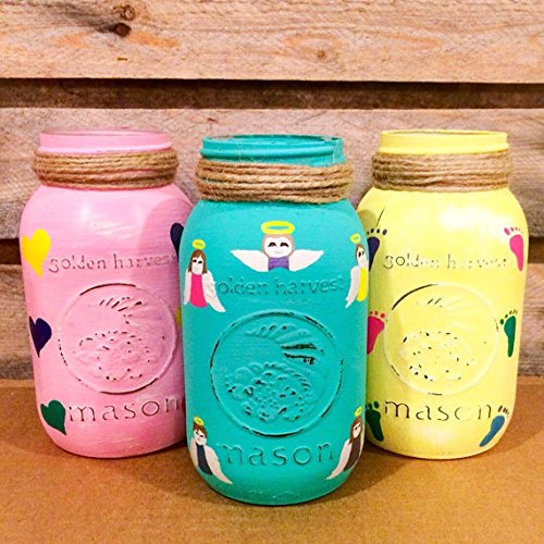 Amazon Com Baby Shower Mason Jar Decor Nursery Decor Custom Mason