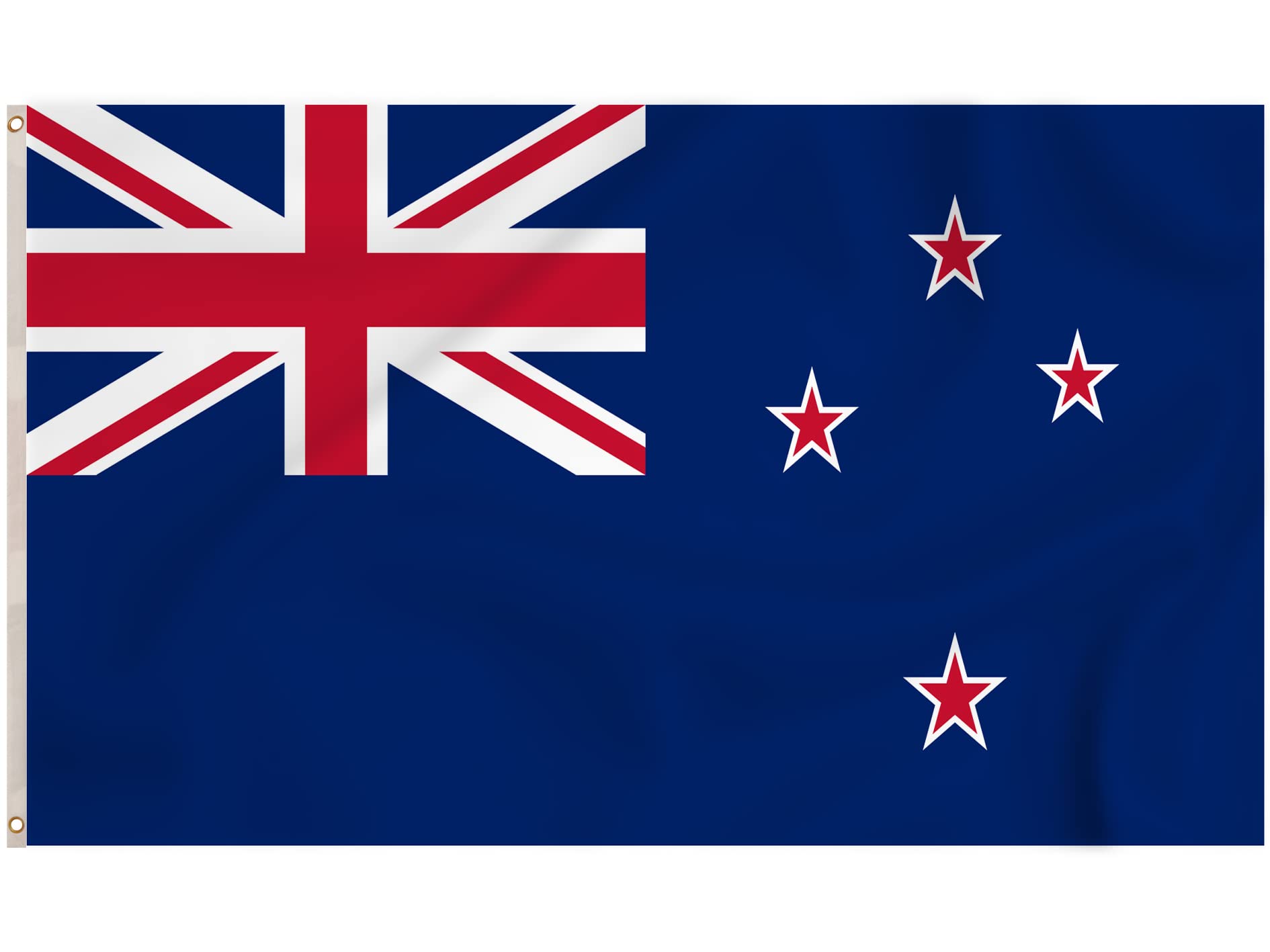 Storm&Lighthouse New Zealand Flag Kiwi Flag Oceania Flags 5ft x 3ft with Eyelets