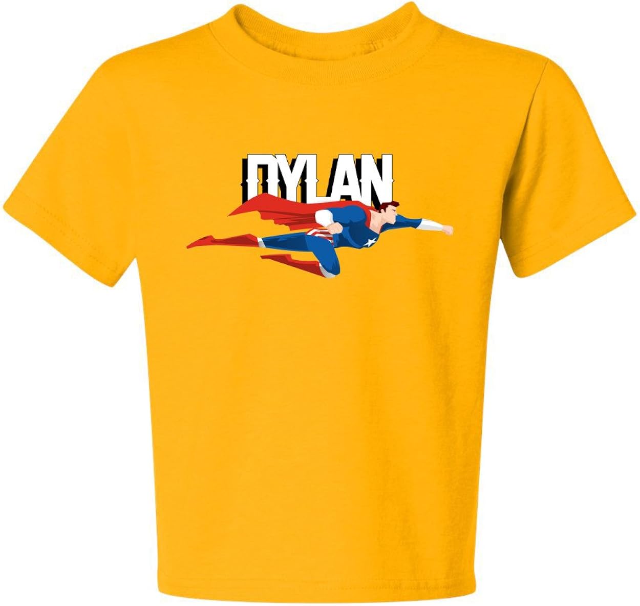 Custom TShirt Boys Superhero Shirt with Name Clothing