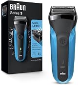 Braun Series 3 310S Wet & Dry Electric Shaver Blue Rechargeable