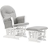 afg sleigh glider with ottoman