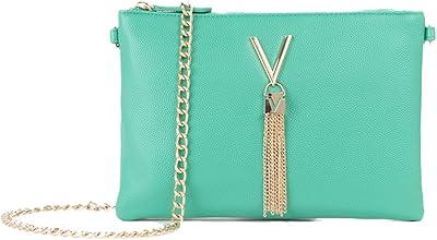 , DIVINA (VBS1R419G), BOR. SUP MAT PLASTICHE, POCHETTE, SMERALDO (Donna)