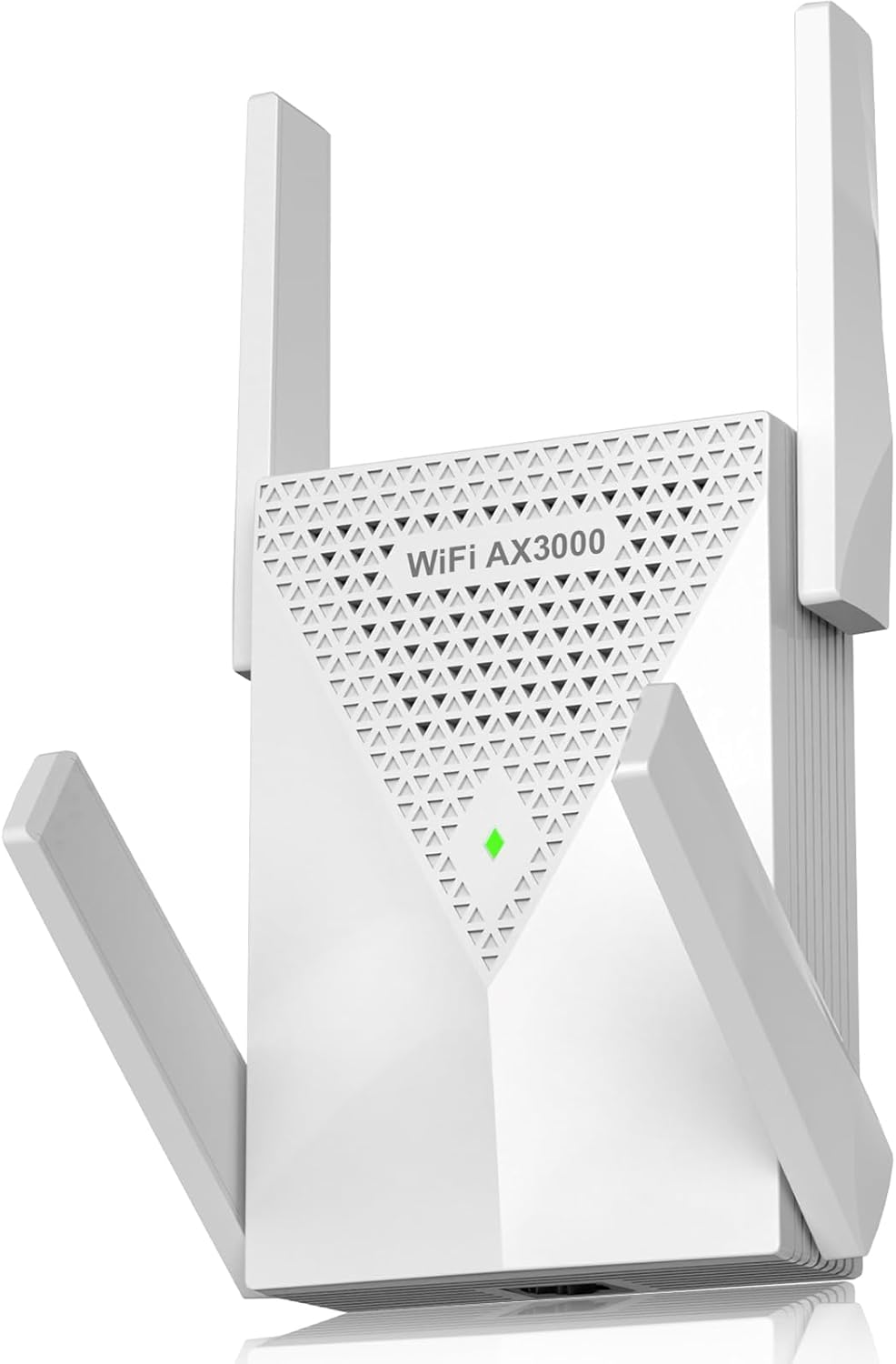 Photo 1 of 3000Mbps WiFi Extender-AX3000 WiFi 6 Extender Dual Band (2.4G/5.8G), Signal Booster with Gigabit Ethernet Port, Access Point, No Required App, Covers Up to 12,000sq.ft and 99 Devices WiFi Booster