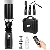 PMI SmokeGENIE Fog Machine, Portable Hand-Held Wireless Smoke Machine with Remote Control for Photography, Outdoor Events, Pa