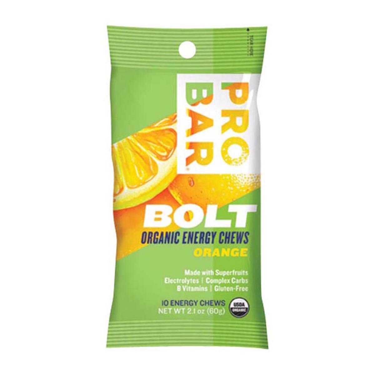 PROBAR Bolt Organic Energy Chews, Variety Pack (One of Each Flavor