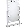 Amazon.com: Waneway Lighted Vanity Mirror with 12 x 3W Dimmable LED ...