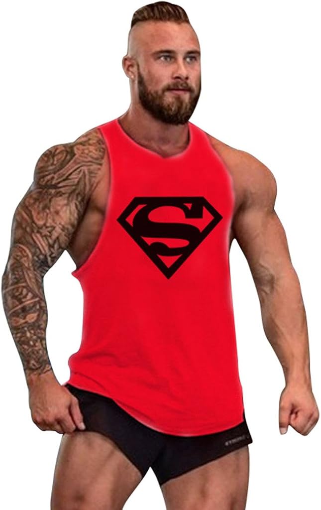 Gillbro Mens GYM Muscle Workout TShirt