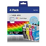 LC406 Ink Cartridges Compatible for Brother LC406XL