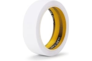 LLPT Iron On Repair Tape White 1.2" x 16.5 Ft Premium Patch Tape Fusing Durable Adhesive for Sofa Jeans Jackets Pants Curtains and DIY Decorations (IRP3005WT)