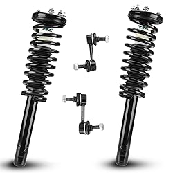 Front Struts Shock Absorber Sway Bar Links Kit Fit