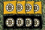 8 Boston Bruins NHL Regulation Corn Filled Cornhole Bags