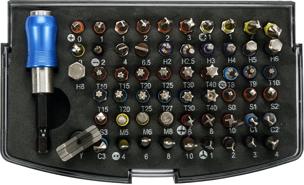 Yato YT-04624 Screwdriver Bits Set 59 Pieces