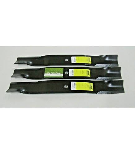 Kit Di 3 Lame Tagliaerba - Compatibili Con Bobcat, Modelli 112111-03, 112243-03, 2722453-03