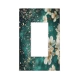 OILbiexn Decorative Outlet Covers Golden Powder