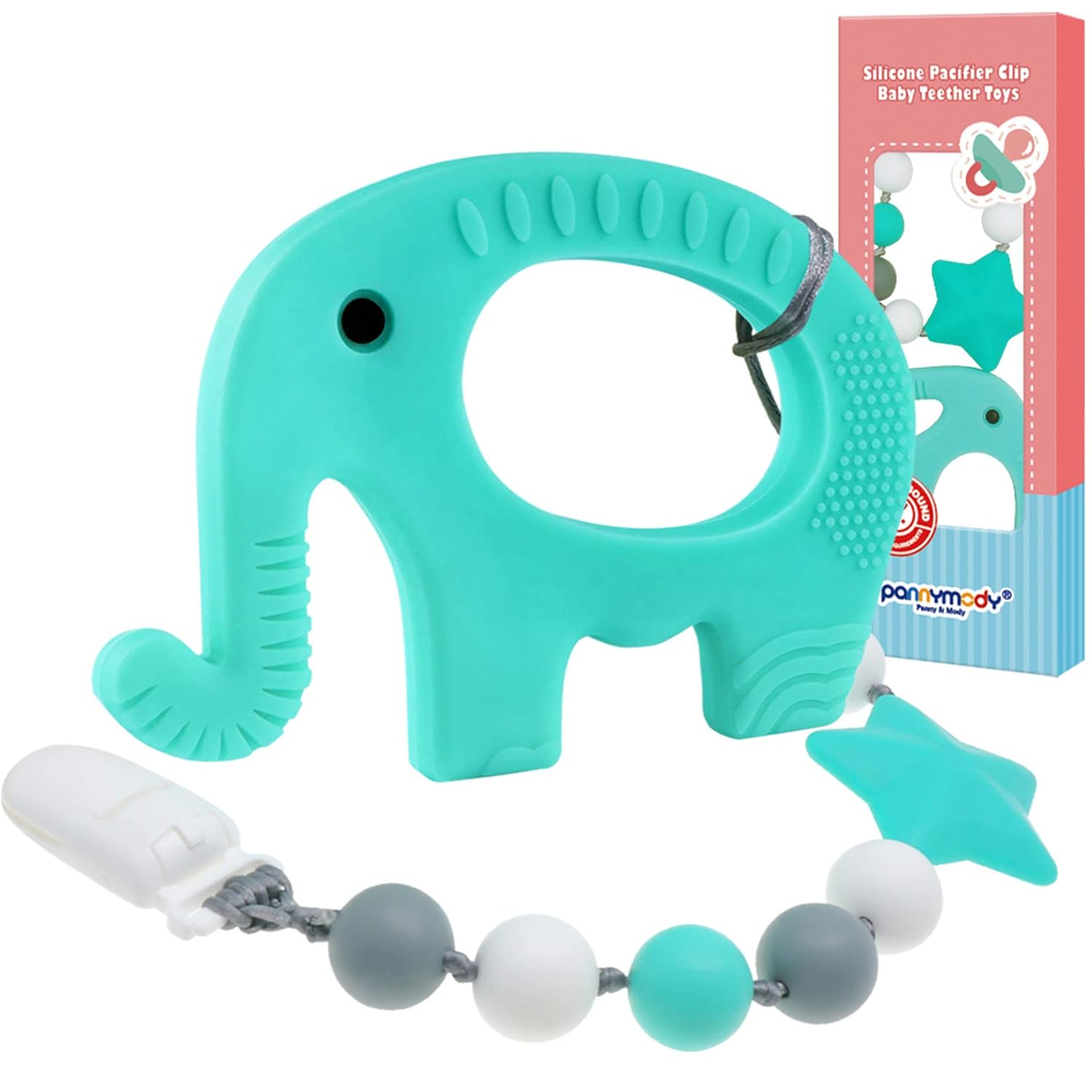 baby teether clip