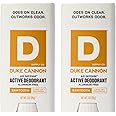 Duke Cannon Supply Co. Aluminum-Free Deodorant for Men 3 oz. Sawtooth, 2 Pack - Unique Masculine Scent, Odor Control & Soothe Skin