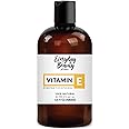 Pure Vitamin E Oil Bulk - 16 oz D-Alpha Tocopherol 100% Pure & All Natural 42,500 IU per oz - Not a Blend, Thick, Amber Color - from Wheat Germ - Face Body Hair - DIY Cosmetics & After Surgery Scars…