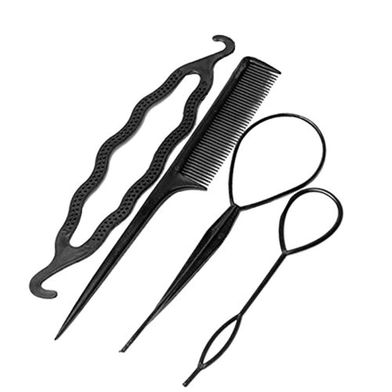 Buy Chanderkash Hair Accessories Easy Styling Tools Pack Of 4