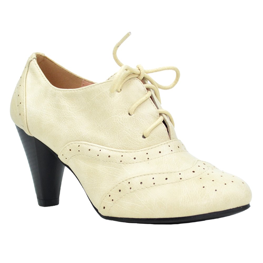 ShoBeautiful Womens Oxford Shoes 