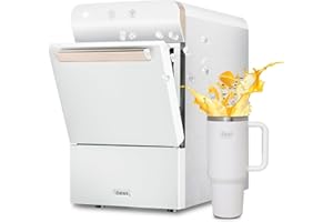 Gevi V2.0 Nugget Ice Maker, 38lbs/24H Countertop Pellet Ice Machine with Self-Cleaning, Energy-Efficient, Chewable Pebble Ice Maker for Home Kitchen, Office, Great Gift