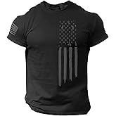 Rogue Style American Flag USA Patriotic T Shirt for Men Fashion