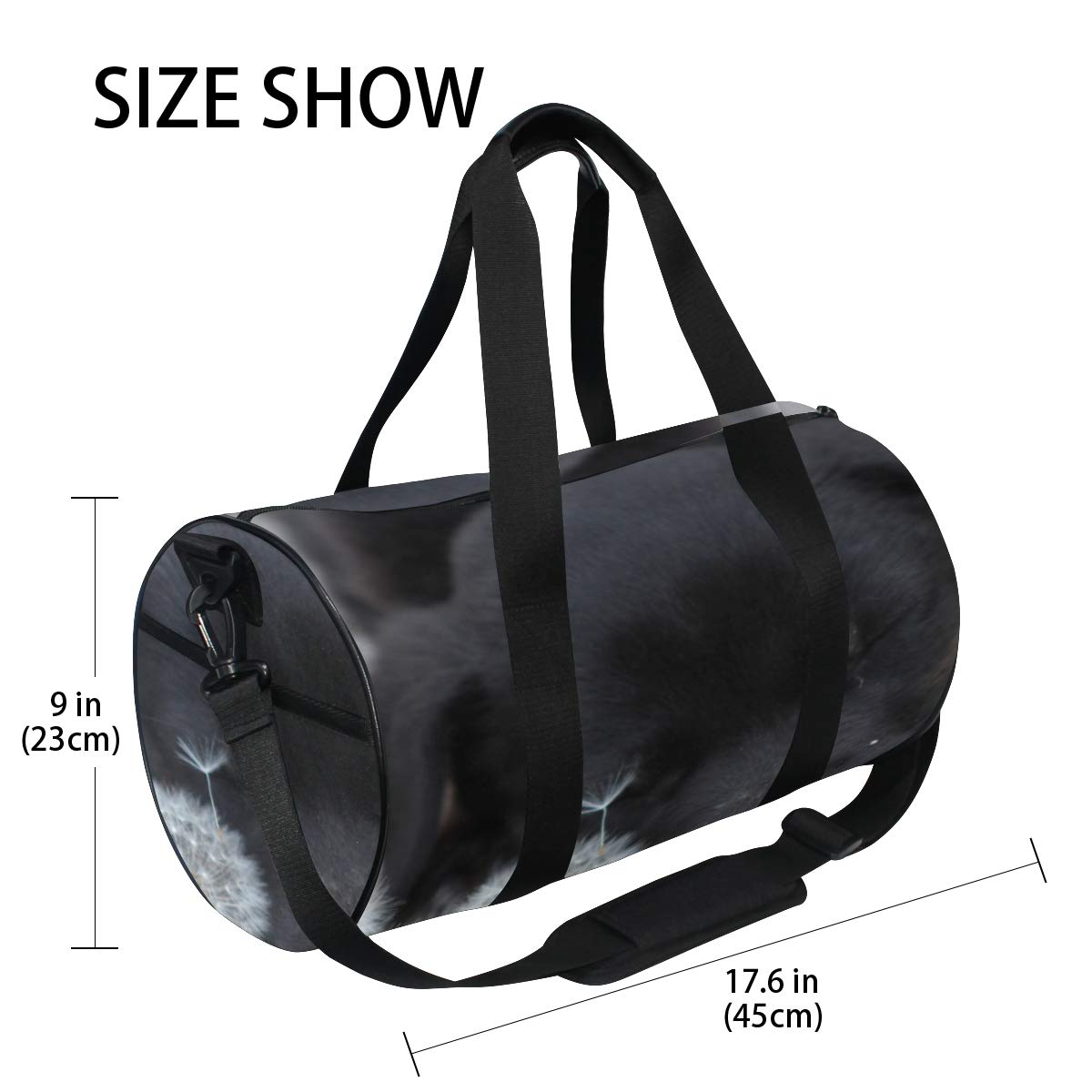 Borsa Da Viaggio Espandibile Grande Con Scomparto Asciutto/Bagnato - Blu, Leggera E Impermeabile