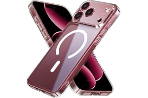 UGREEN Funda Magnética para iPhone 18 Pro MAX/17 Pro MAX, MagSafe Case | Anti-Amarillo con Protección de la Lente y contra Caídas, Antigolpes Respaldo Transparente, Carcasa 6.9 Pulgadas