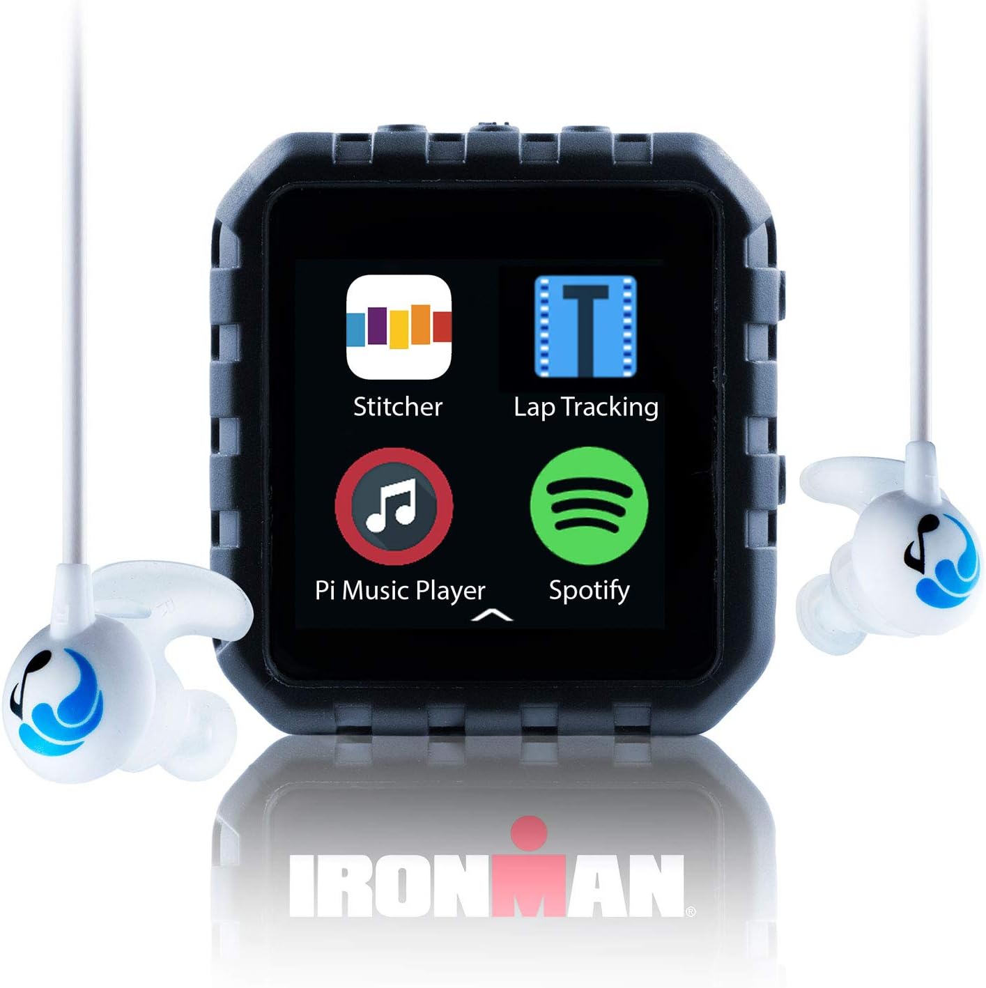 Ironman Delphin Music Player and Swimbuds Sport Bundle