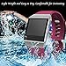 Wepro Bands Compatible with Fitbit Ionic SmartWatch, Watch Replacement Sport Strap for Women Men Kids, Buckle, Large, Fuchsia