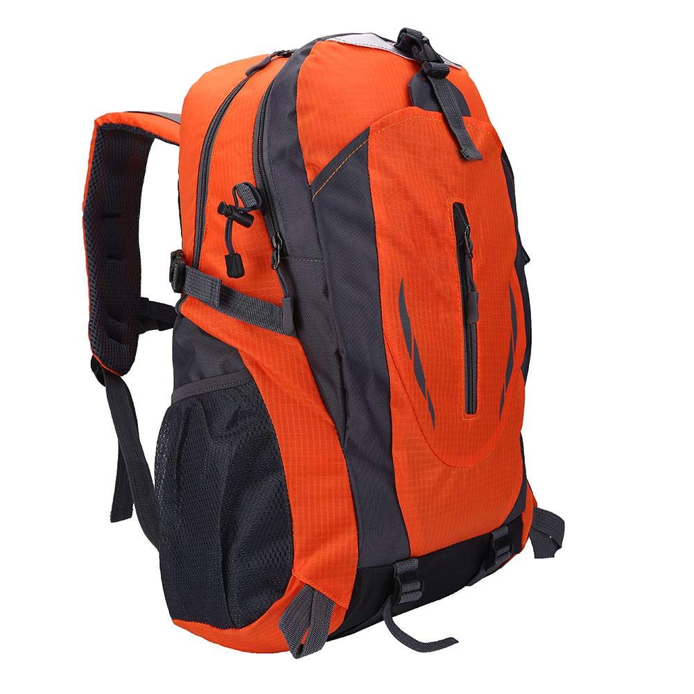 Dioche 40L Backpack, Waterproof Shoulder Bag for Outdoor Sports Climbing Camping Hiking(50 * 34 * 4cm-Orange)