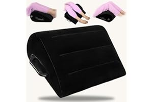 Tough Bison Inflatable Wedge Pillow for Sleeping Knee Pillow Leg Elevation Pillow Inflatable Wedge Pillow Blood Circulation After Surgery Back Pain