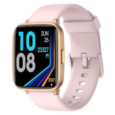 LIVIKEY Fitness Tracker Watch with Heart Rate Monitor, Activity Tracker with Pedometer, Sleep Monitor, Calories & Step Counter, IP68 Waterproof Smart Watches for Women Men Fitness Watch for Sports