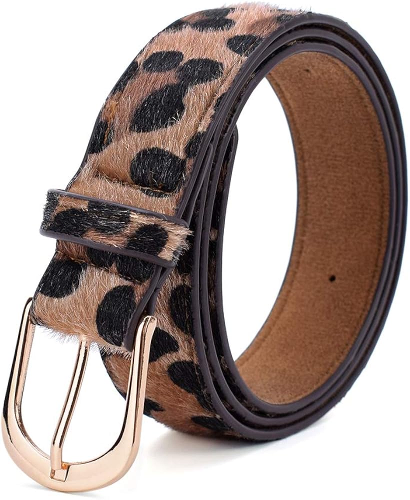 womens leopard belt