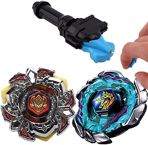 Variariis D:D，Light Lavhcher Manipulator，4d System BB-114 Gyro + Blitz Unicorno 100RSF BB-117 Things That Vanishes In A Flash Of Unicorn Gyro + Blue Power String Laucher + Grip, Complete Set