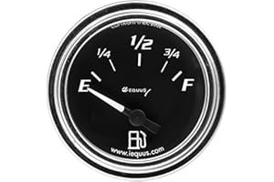 Equus 7362 Fuel Pressure Gauge - Black