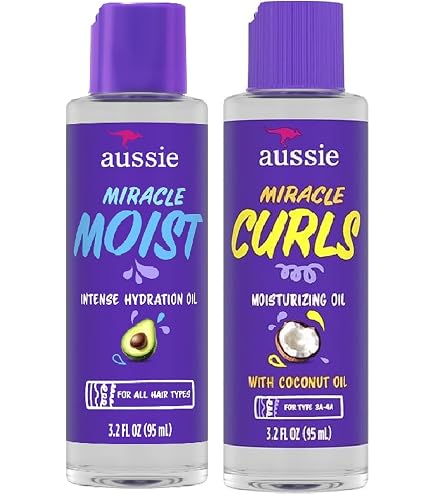 Amazon.com: Aussie Miracle Moist Hair Oil, Intense Hydration