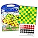 Magnetic Travel Games for Kids Toddlers Set -- 4 Magnetic Games for Travel in Car or Airplane with Reward Stickers (Road Trips Series)