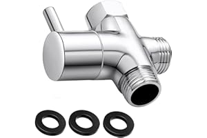 3-Way Shower arm Diverter Valve 1/2 inch,Diverter Valve, Solid Brass Shower Arm Diverters,Three-Way valves, Adapter,Shower Sy