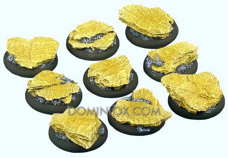 Micro Art Studio 30mm Round Shale Bases (5)