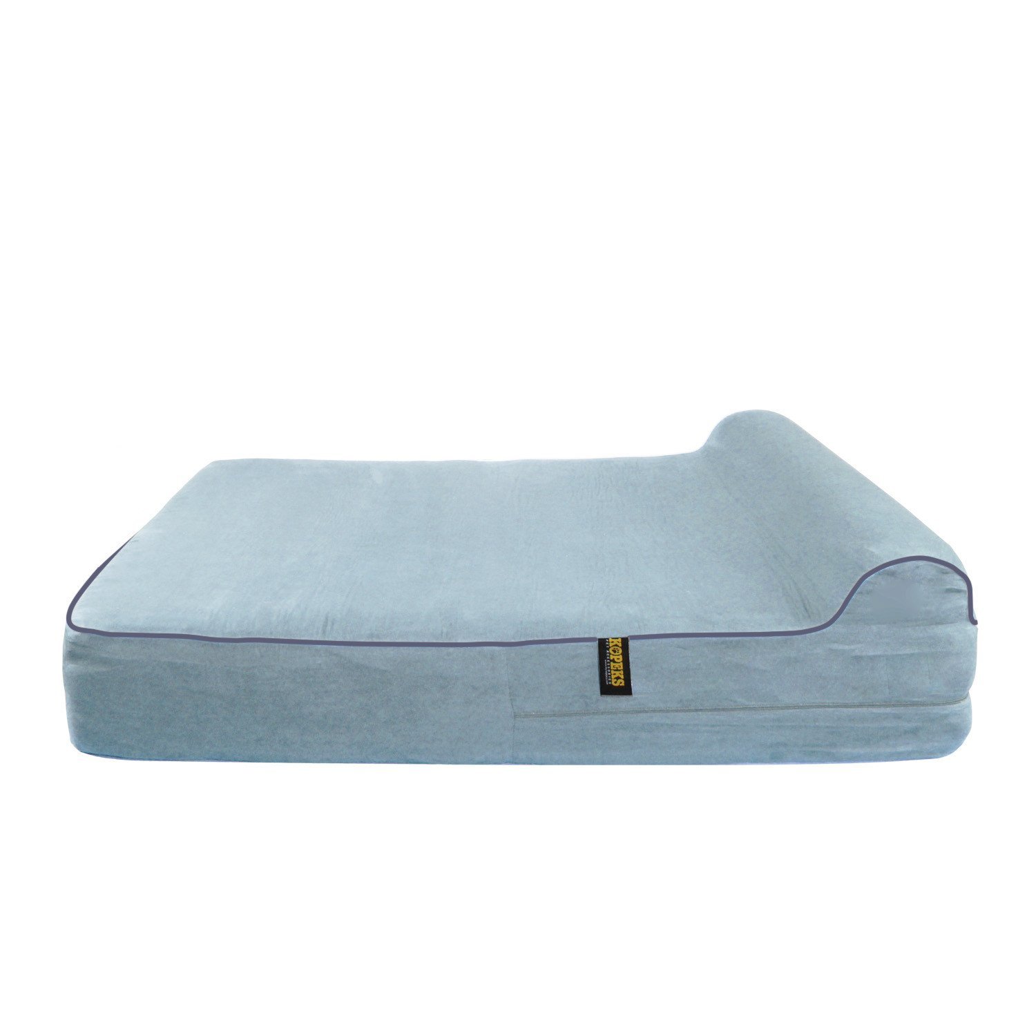 KOPEKS Dog Bed Replacement Cover - Grey Bed Cover, Large