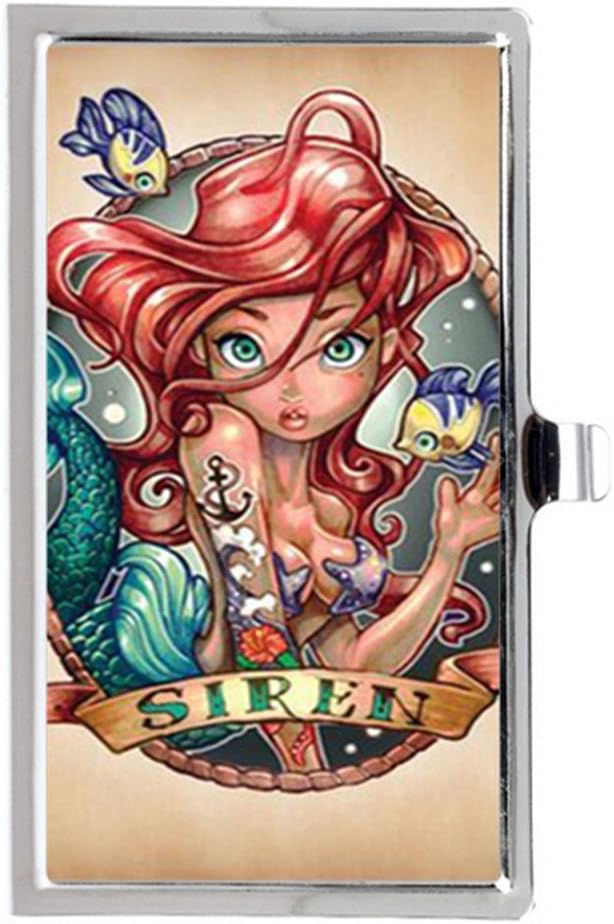 The Little Mermaid Business Card Holder Name Case