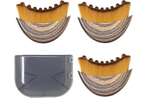 3PCS Lymphatic Contour Face Brush, Dry Brushing for Facial Massage, Ergonomic Design to Precisely Fit Facial Curves for Reduc