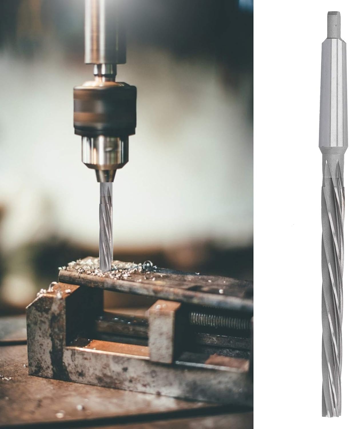 Machine Reamer, High‑speed High Accuracy Perfect Convenient Reamer with High‑speed Steel for