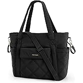 mommore Diaper Bag Tote Small Baby Bag with Insulated Pockets, Lightweight Mommy Tote with Stroller Straps, Nurse Gym Travel