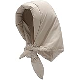 ZLYC Women Winter Down Hat Windproof Hooded Scarf Soft Warm Balaclava Skull Cap Beanie Hat